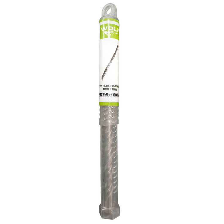 مته چهار شیار ولف مدل 16cm سایز 9 میلیمتر