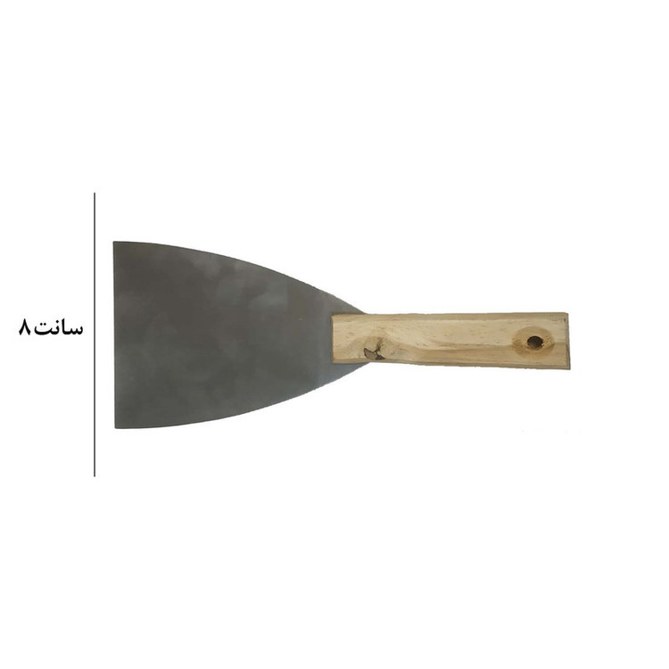 کاردک دسته چوبی 8 سانتی (عمده فروشی)