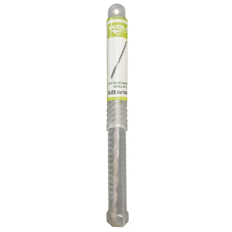 مته چهار شیار ولف مدل 16cm سایز 6 میلیمتر