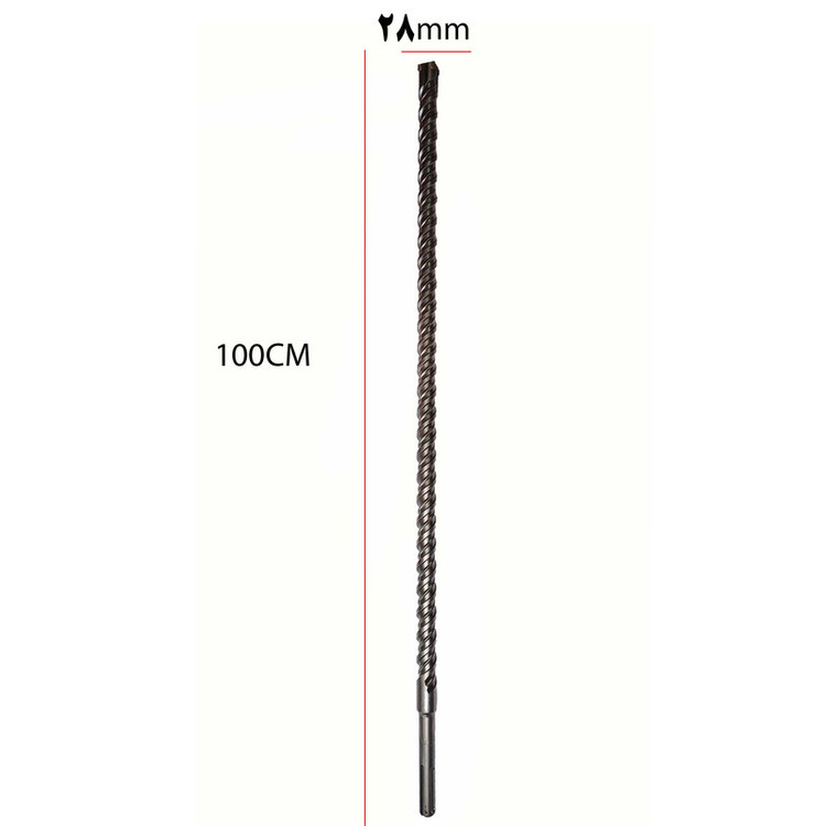 مته پنج شیار ولف مدل 100cm سایز 28 میلیمتر