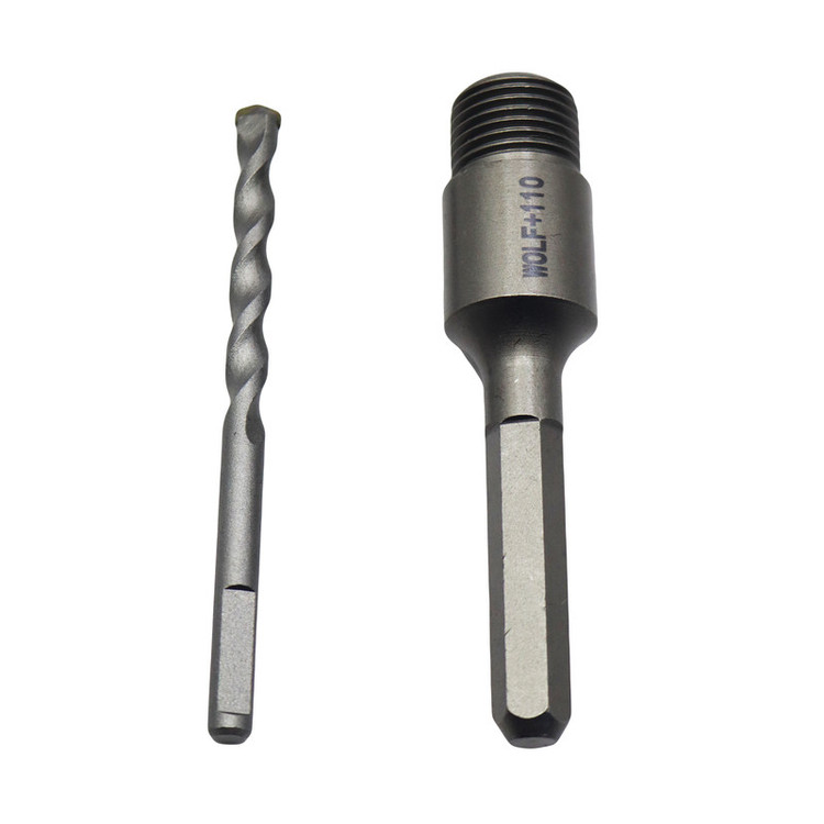 دنباله گرد بر بتن ولف مدل YP-110MM سایز 110 میلی متر