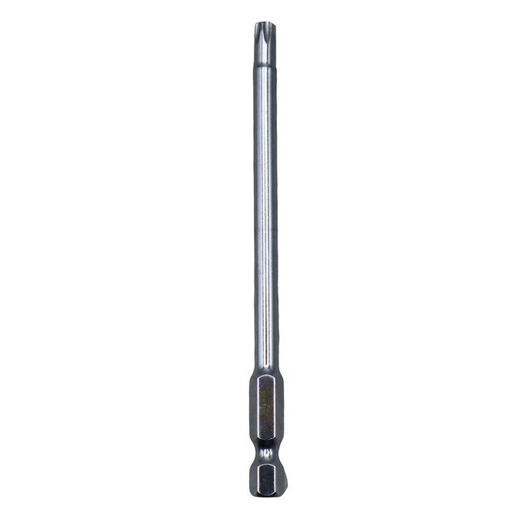 سری پیچ گوشتی ستاره ای ولف مدل بیت خور کد YP-T25/100MM سایز 10 سانتی متر