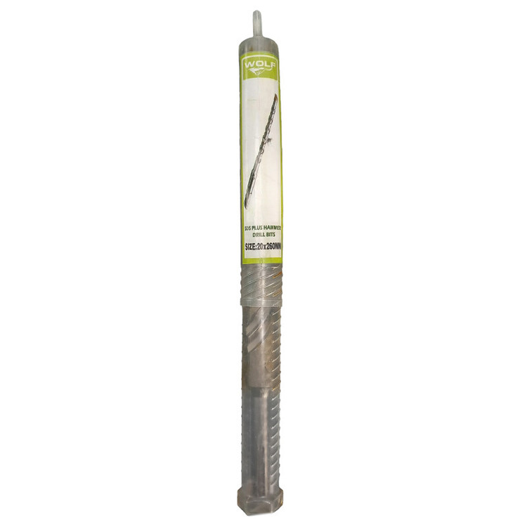 مته چهار شیار ولف مدل 26cm سایز 20 میلیمتر