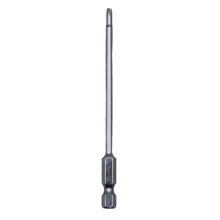سری پیچ گوشتی ستاره ای ولف مدل بیت خور کد YP-T10/100MM سایز 10 سانتی متر