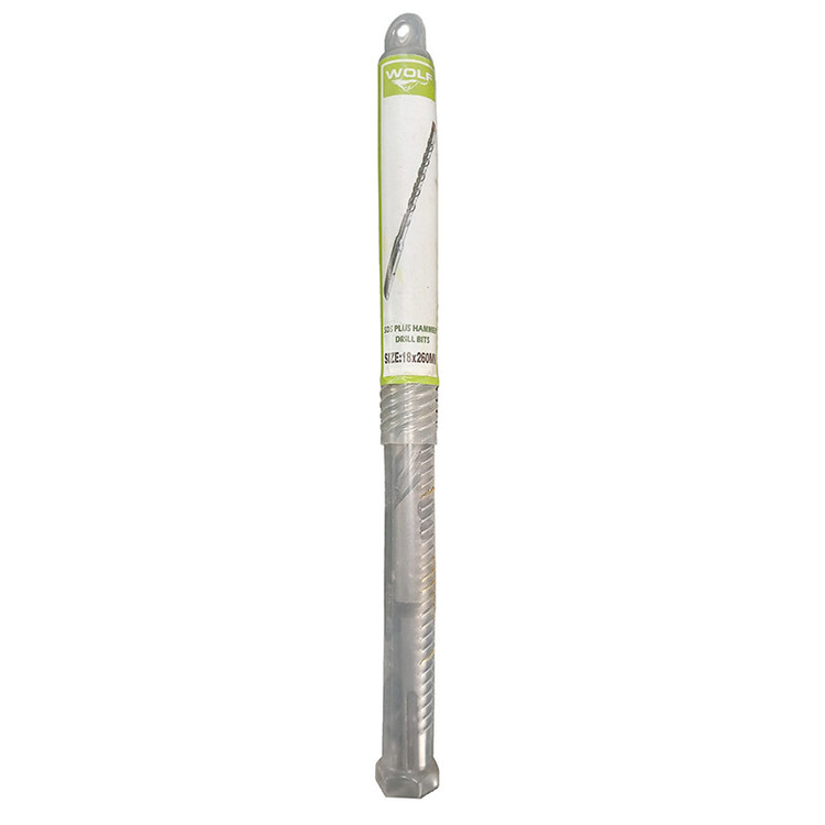 مته چهار شیار ولف مدل 26cm سایز 18 میلیمتر