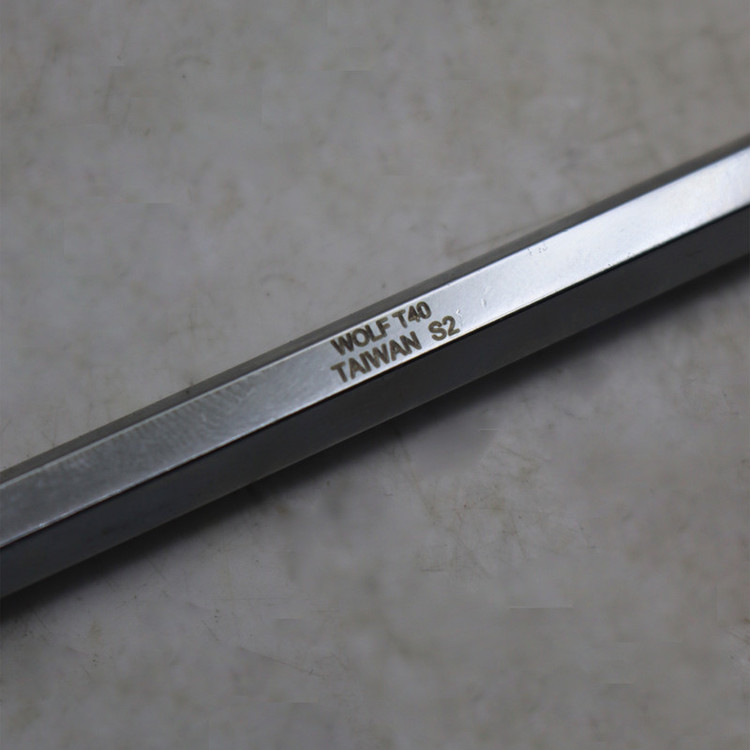 سری پیچ گوشتی ستاره ای ولف مدل بیت خور کد YP-T40/250MM سایز 25 سانتی متر