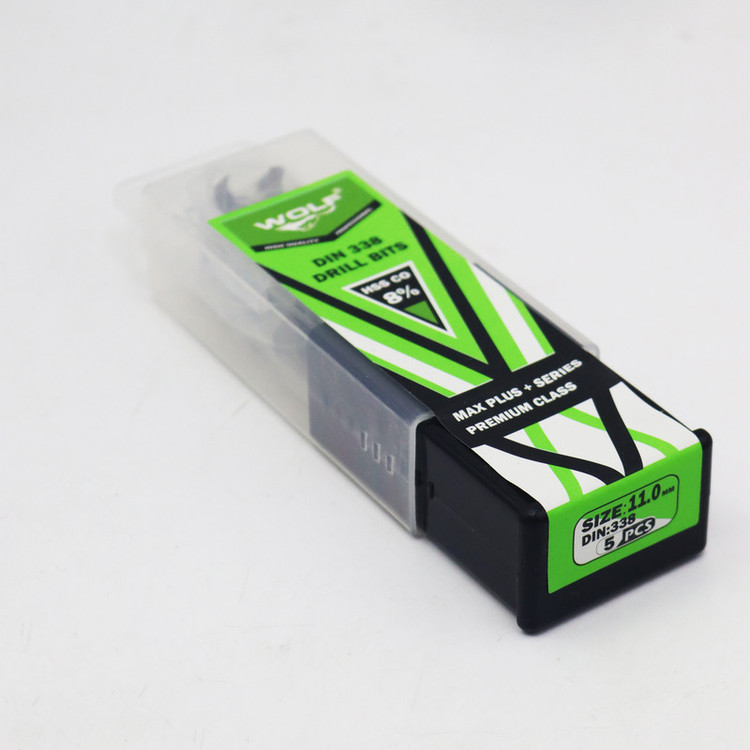 مته آهن ولف مدل مکس پلاس کد YP-011MM سایز 11 میلی متر مجموعه 5 عددی