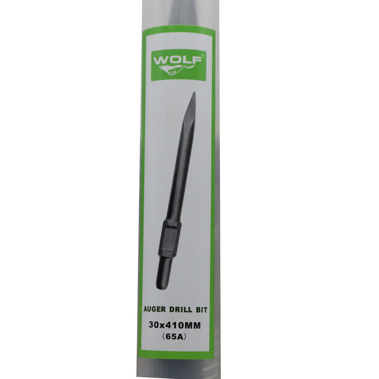 قلم چکش تخریب ولف مدل نوک تیز کد YP-30x410MM سایز 41سانتی متر