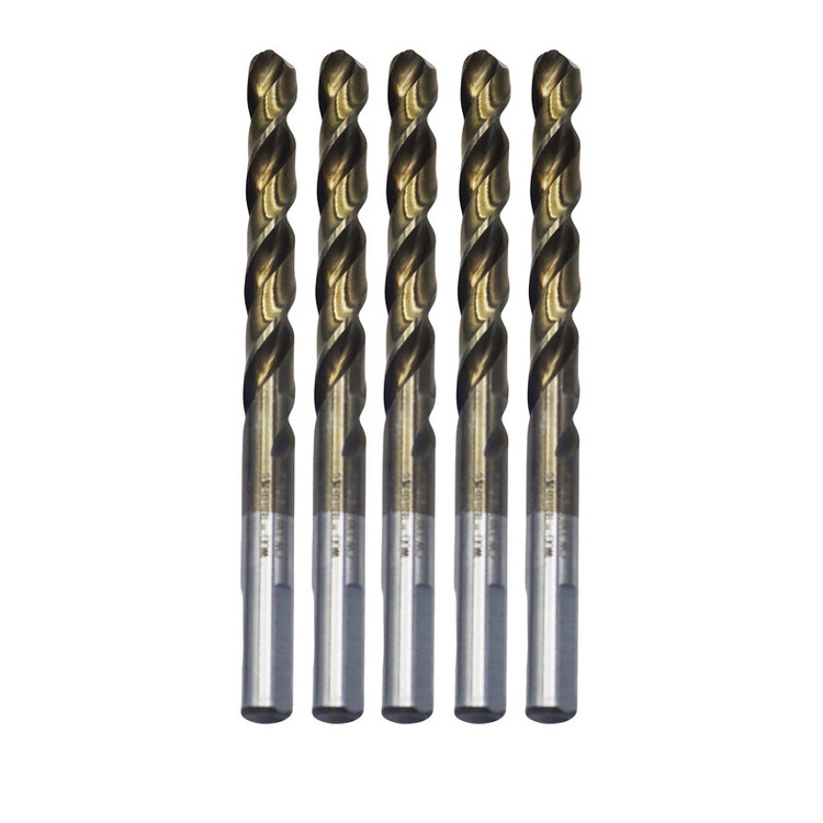 مته آهن ولف مدل مکس پلاس کد YP-0 9.5MM سایز 9.5 میلی متر مجموعه 5 عددی
