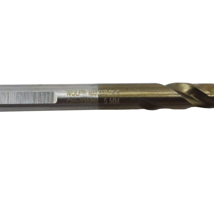 مته آهن ولف مدل مکس پلاس کد YP-05MM سایز 5 میلی متر مجموعه 10 عددی