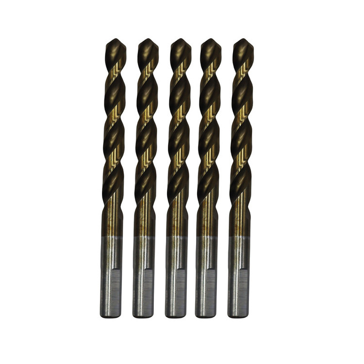 مته آهن ولف مدل مکس پلاس کد YP-010.5MM سایز 10.5 میلی متر مجموعه 5 عددی