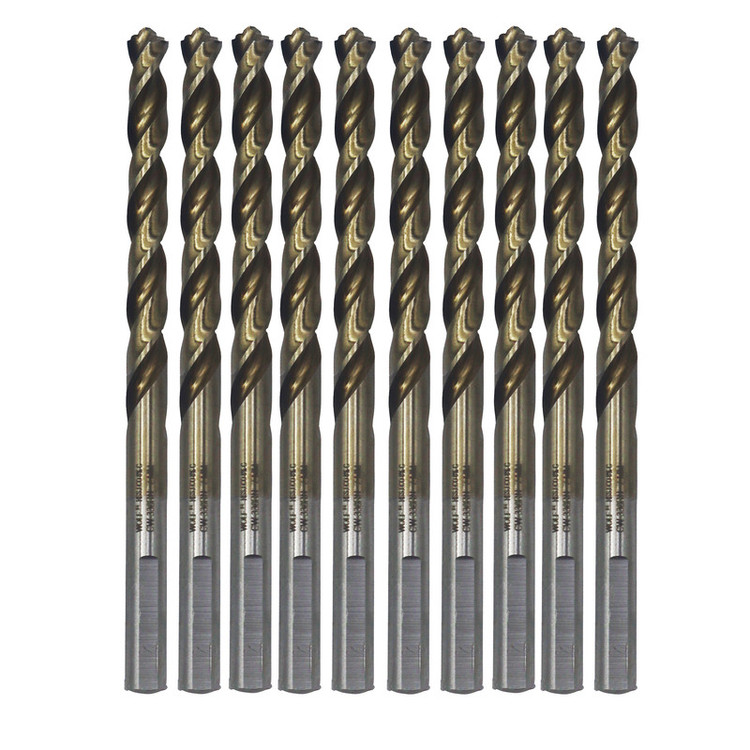 مته آهن ولف مدل مکس پلاس کد YP-07MM سایز 7 میلی متر مجموعه 10 عددی