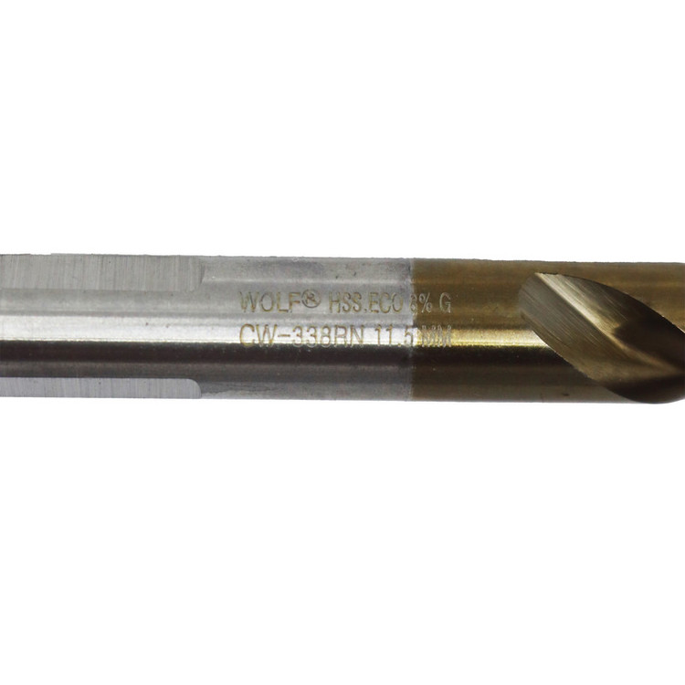 مته آهن ولف مدل مکس پلاس کد YP-011.5MM سایز 11.5 میلی متر مجموعه 5 عددی